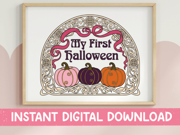 Beyond T-Shirts: A Designer’s View on the My First Halloween Pumpkin SVG Graphics