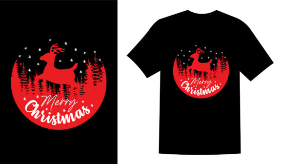 Merry Christmas T Shirt Design 07: A Festive Graphic Template
