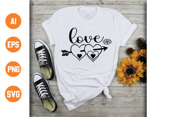 Valentines Day T-shirt Design 3 Graphics & Print Review